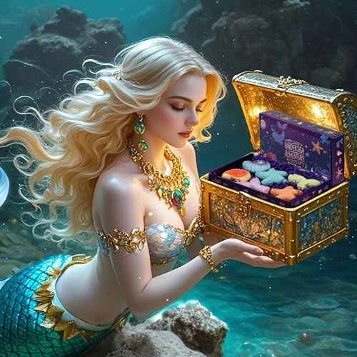 Bath Bombs for Kids, Magical Mermaid Bath Bomb Gifts for Kids ? Bath Bombs for Girls and Boys