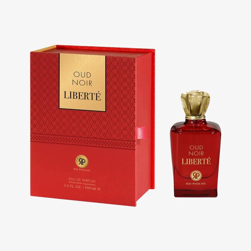 RAI PHALAIL Oud Noir Liberte Eau de Parfum Spray for Women – 3.4 oz | Warm Spicy & Woody Fragrance with Nutmeg, Lavender & Amber