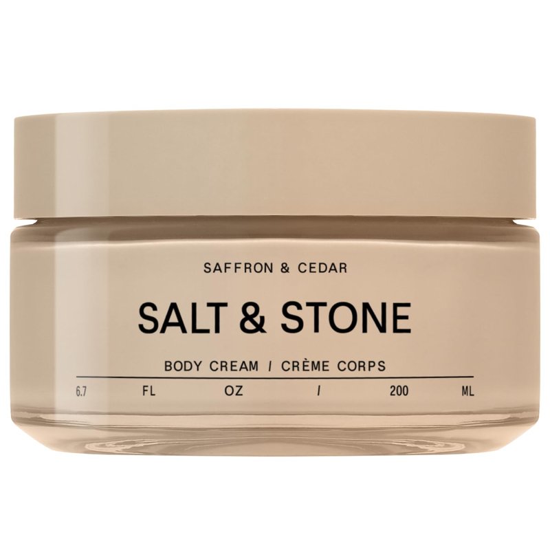 Salt & Stone Body Cream - Deep Hydration with Seaweed Extracts & Squalane | For All Skin Types | 6.7 fl oz