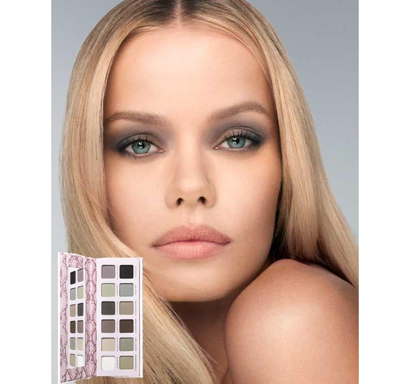 Matte Eyeshadow Palette - Ultra-Pigmented Cool Toned Shades | Blendable, Long Lasting, Natural Finish for Mature Skin