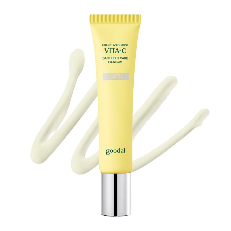 Goodal Green Tangerine Vitamin C Eye Cream - Dark Circle Relief & Anti-Aging Treatment | 30ml