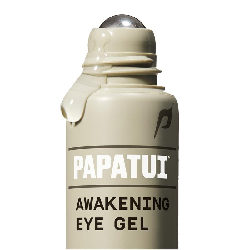PAPATUI by Dwayne Johnson Awakening Eye Gel for Men - Cooling Rollerball | Reduce Puffiness & Brighten Dark Circles | 0.5oz