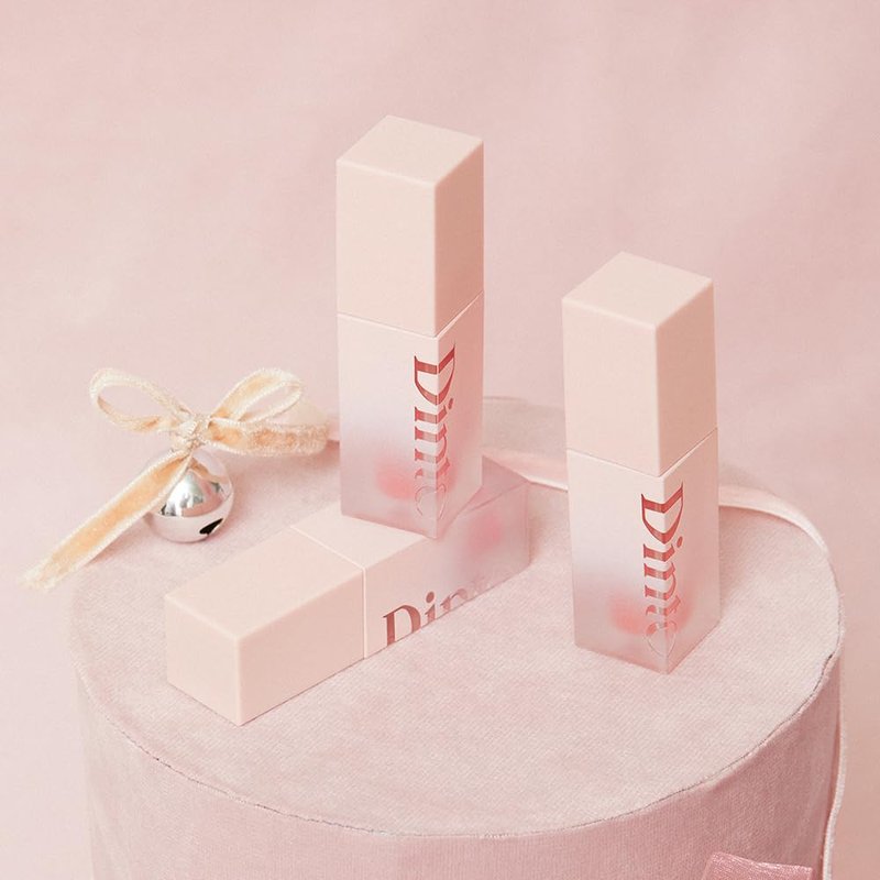 DINTO Blur-Jelly Plumping Lip Tint - Tinted Lip Plumpimg Gel Gloss, Long-Lasting, Moisturizing, Volumizing & Hydrating, Vegan & Cruelty-Free, K beauty (7 colors) (775 Woody Gelée, 0.11 fl.oz.)