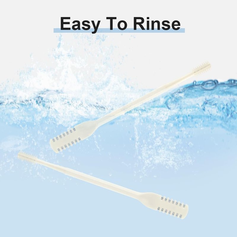 Nasal Hair Trimmer - 360° Rotating Manual Nose Hair Cutter with Soft Brush | Portable & Easy to Use (Beige, 3 PCS)