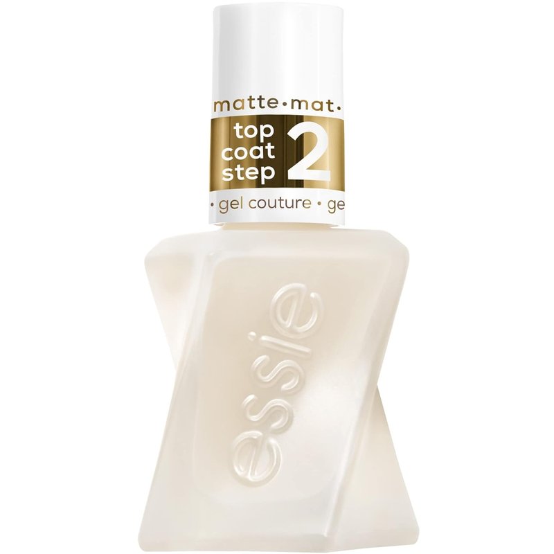 Essie Gel Couture Top Coat Kit - Longwear Clear & Soft Matte Finish | 0.46 Fl Oz Each