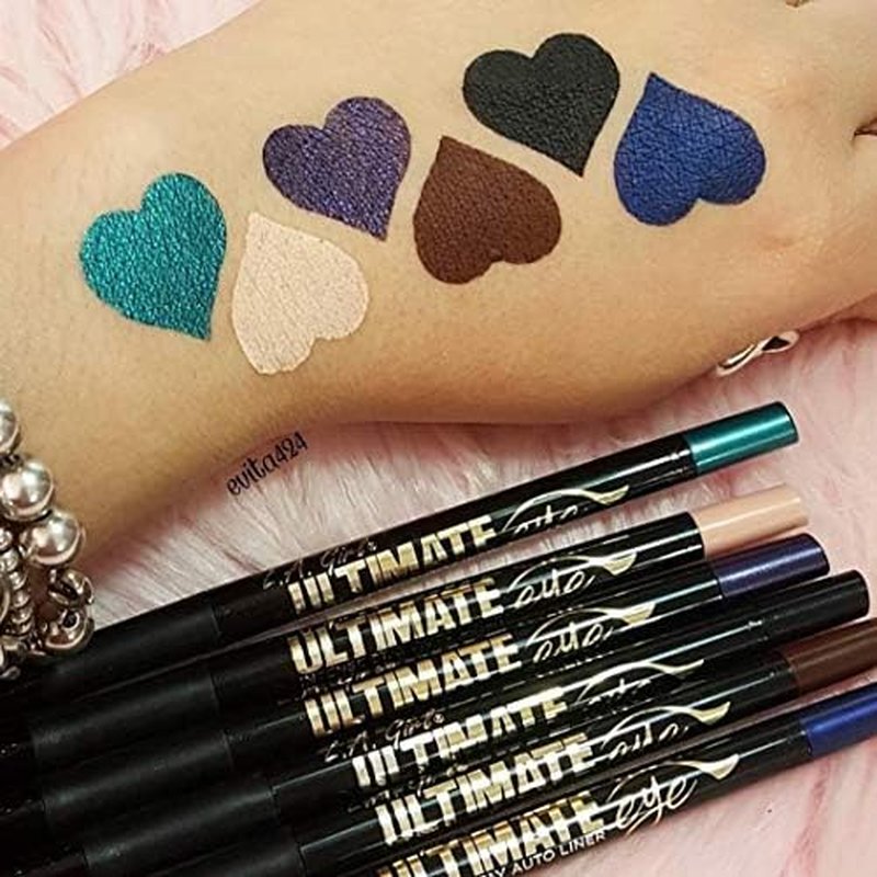 L.A. Girl Ultimate Intense Stay Auto Eyeliner - Long-Lasting Charcoal | Smooth Application