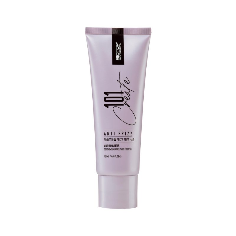 Biotop Professional 101 Anti Frizz Hair Cream - Lightweight Styling Cream for Frizz Control, Soft Texture & Glossy Shine - Nourishing & Protective Hair Products for Women & Men (4.05 Fl oz)