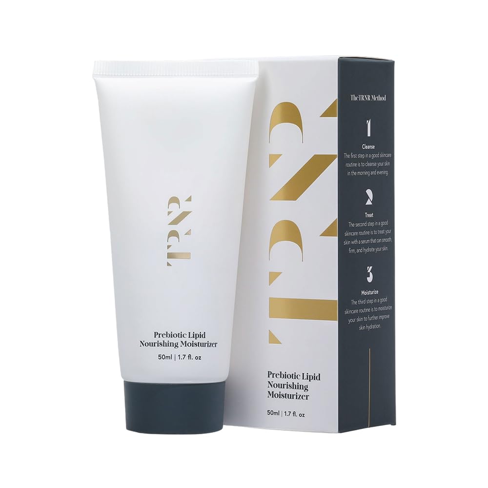 TRNR Prebiotic Lipid Nourishing Face Moisturizer (50ml/1.7oz) | Hydrating Face Cream| Natural, Plant-Based & Science-First Facial Moisturizer for Women & Men
