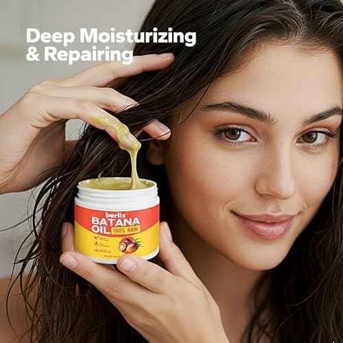 Raw Batana Oil for Hair Growth (4.23 oz), Pure and Natural, Unrefined 100% Raw Batana Oil Paste to Repair, Strengthen, Regrow & Nourish Damaged Hair for Men & Women