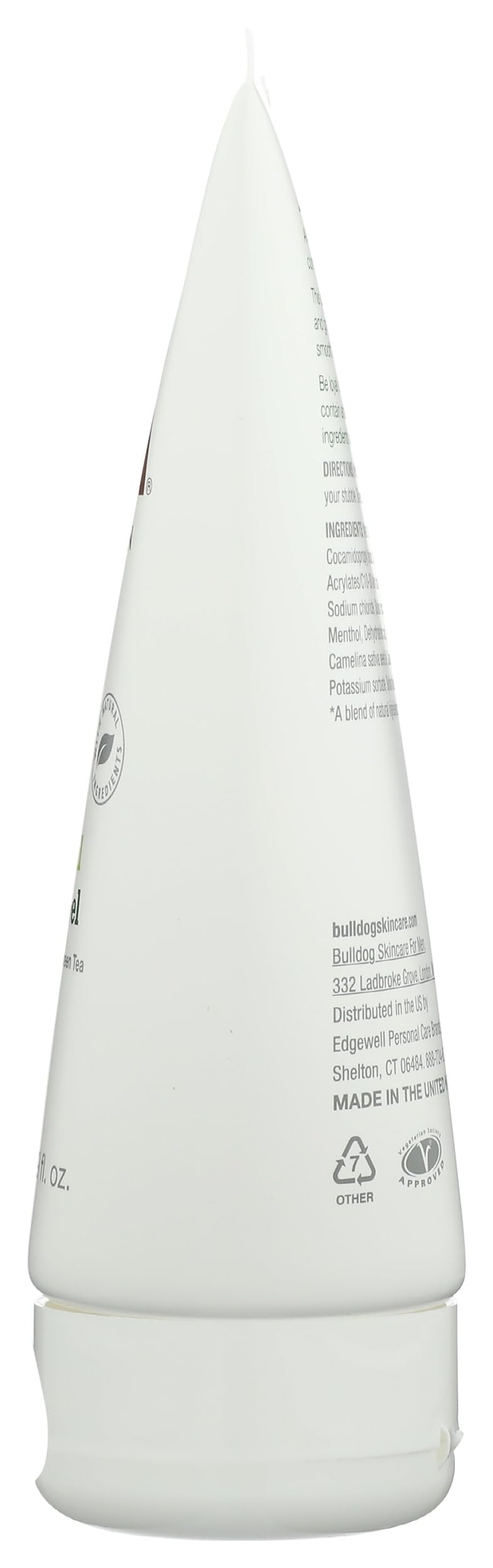 Bulldog Mens Skincare and Grooming Original Shave Gel, 5.9 Ounce