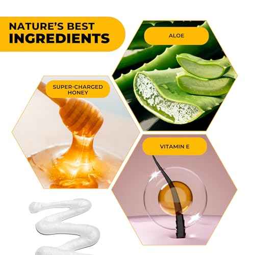 The Doux Curly Hair Shampoo with Honey, Aloe & Vitamins ? Ultra-Moisturizing Cleanser for Natural Hair, Frizz Control & Scalp Care ? LADIES FIRST Shampoo for Curly Hair & Coils