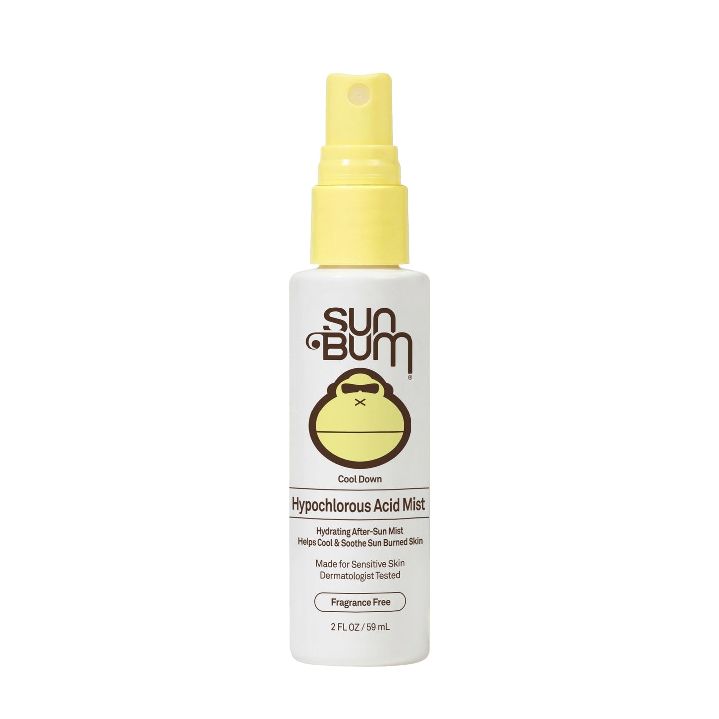 NEW Sun Bum Hypochlorous Acid Mist - Hydrating After Sun Mist to Cool and Soothe - Made for Sensitive Skin - Vegan - pH Balanced - Non-Stinging - 2 oz