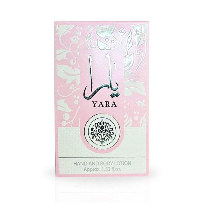 LATTAFA YARA Hand & Body Lotion - Ultra Moisturizing Formula | 45ML (1.53 OZ) for Nourished, Hydrated Skin