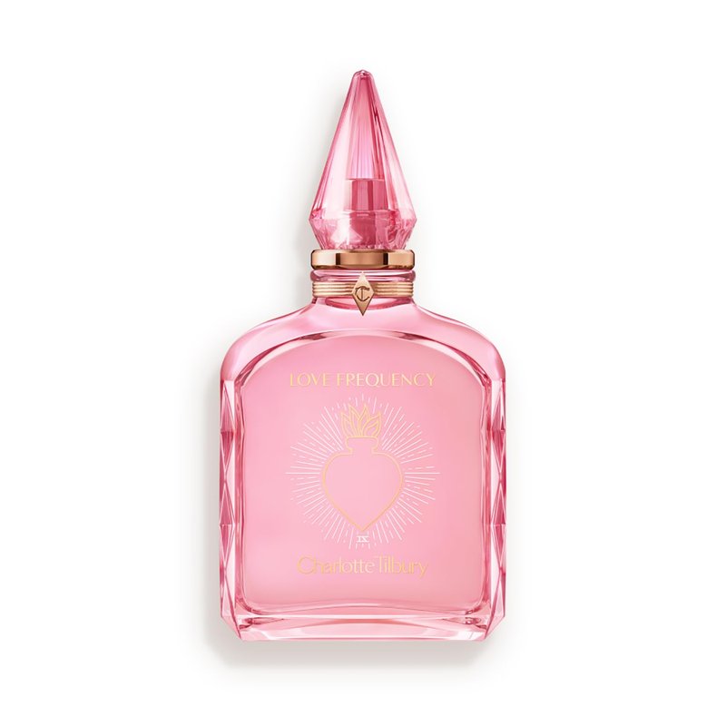 Charlotte Tilbury Love Frequency Eau De Parfum - Pheromone Floral Perfume with Naturally-Derived Oils | Long-Lasting Patchouli Musk & Rose Notes