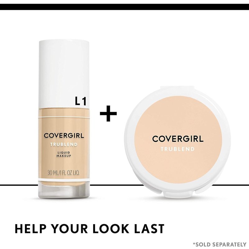COVERGIRL Trublend Liquid Makeup - Classic Ivory L2 | Flawless Finish, 1 Fl Oz