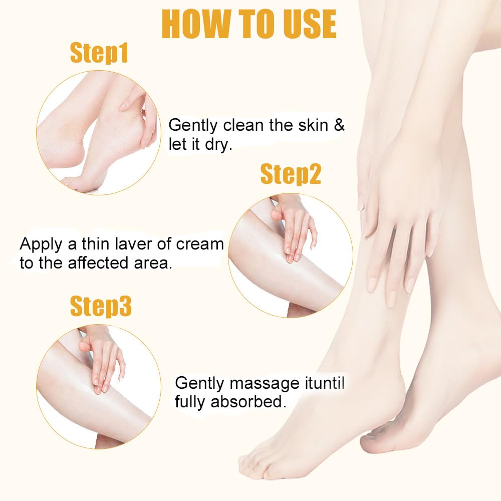 LmiiSanHoo 60% Urea Hydrating and 2% Salicylic Acid Foot Care Cream, Upgraded Care Cream Repairs and Hydrates Dry and Cracked Feet and Hand, Moisturising and Relieves Foot Cream for Man and Women (1)
