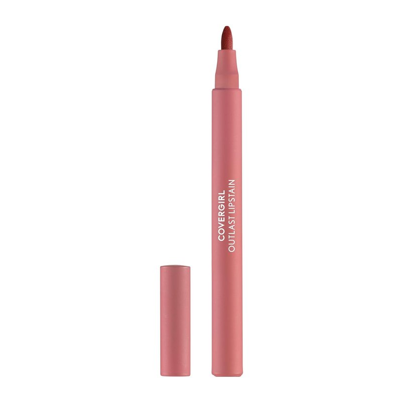 COVERGIRL Outlast Lipstain - Smooth Application with Precise Tip | Transfer-Proof Vegan Formula, 0.06oz