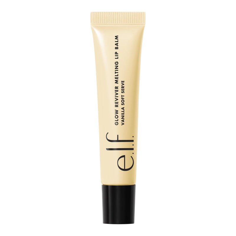 e.l.f. Glow Reviver Melting Lip Balm, Hydrating Tinted Lip Balm For A Glossy Finish & Soft, Supple Lips, Vegan & Cruelty-Free, Vanilla Soft Serve