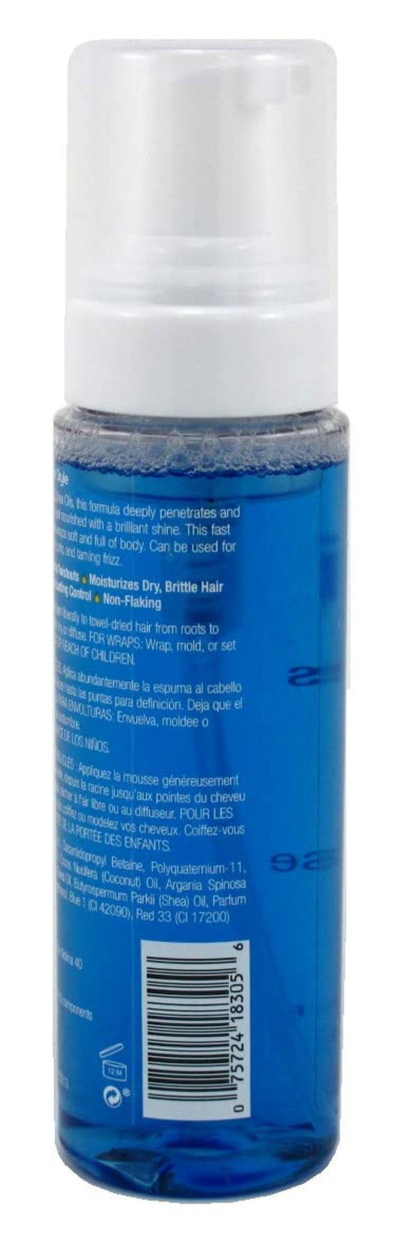 Lotta Body Wrap Me Foaming Mousse Coconut + Shea Oils 7 Ounce (Pack of 3)