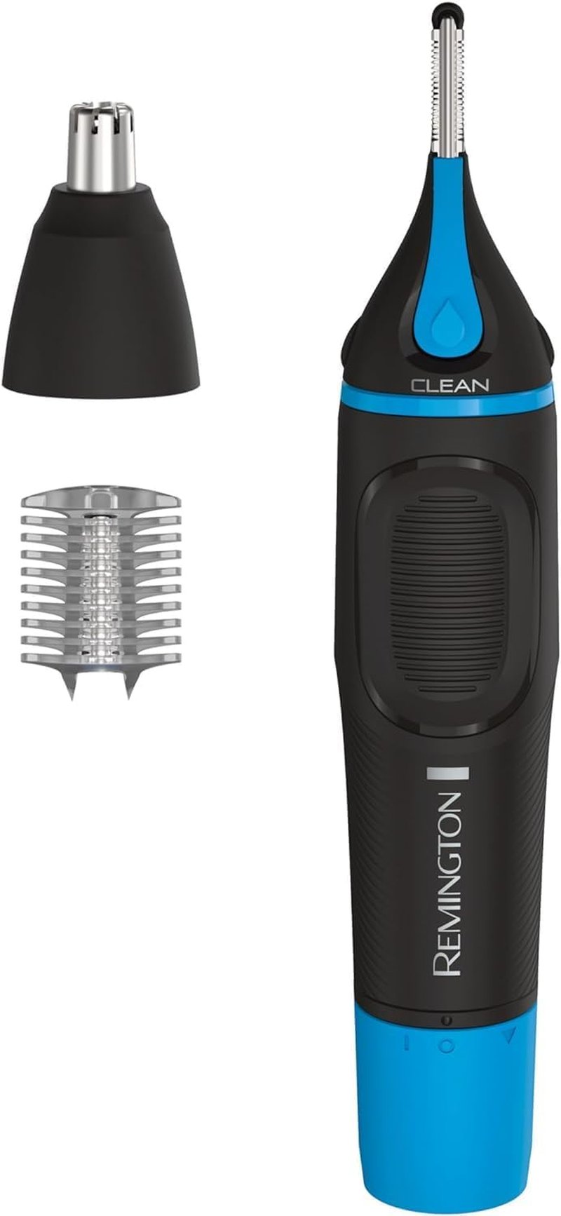 Remington Nose, Ear & Eyebrow Trimmer - Dual Edge Precision Blades, Waterproof Groomer & Easy-Clean System