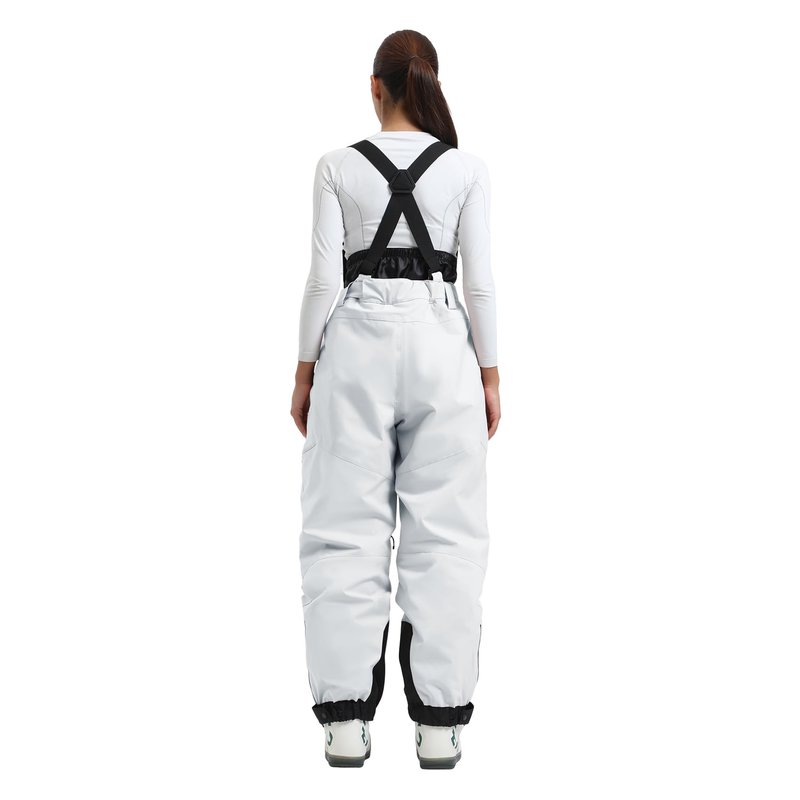 GSOU SNOW Womens Baggy Snowboard Pants Ski Bibs Snow Loose Overalls Waterproof Windproof Insulated Warm