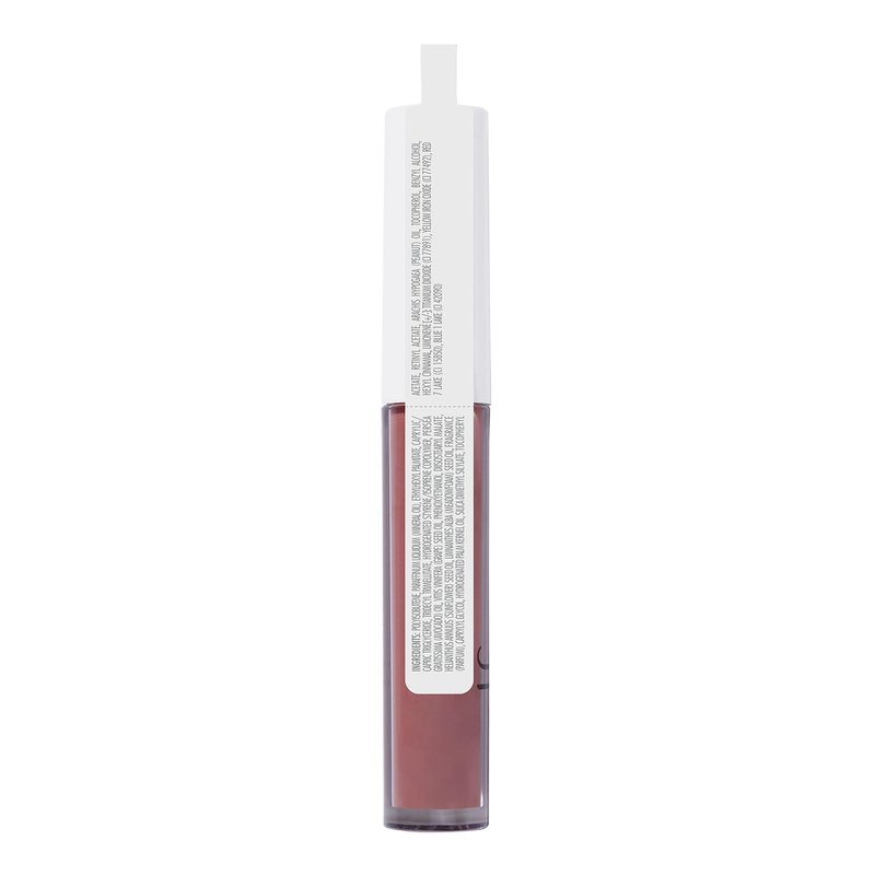 e.l.f. Lip Lacquer, Hydrating Lip Gloss, Non-Sticky Ultra-Shine with Vitamin A & E, Vegan & Cruelty-Free, Wild Rose