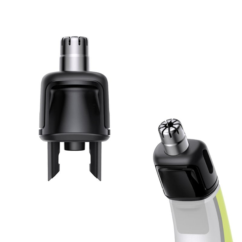 Nose and Ear Blade Replacement Head - Compatible with O Blade QP2734/QP2834/QP25XX/QP26XX/Pro 360 Precision Dual Blade, Waterproof, 360° Coverage, Rust Resistant Stainless Steel Easy Cleaning, One PC