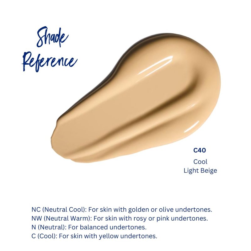 B BESTBRONZE Body Makeup Concealer, Waterproof Tattoo Cover Up & Full Coverage Body Foundation for Legs, Scars & Varicose Veins, 3.4 Fl Oz (Pack of 1) – C40 Light Beige