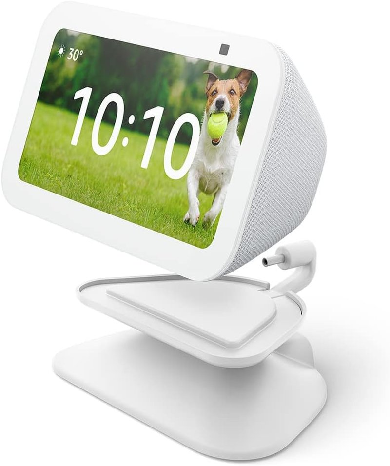 Echo Show 5 Adjustable Stand with USB-C Charging Port - Charcoal Color
