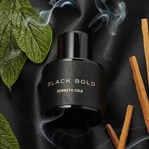 Kenneth Cole Black Bold Eau de Parfum Cologne for Men, 3.4 Fl Oz