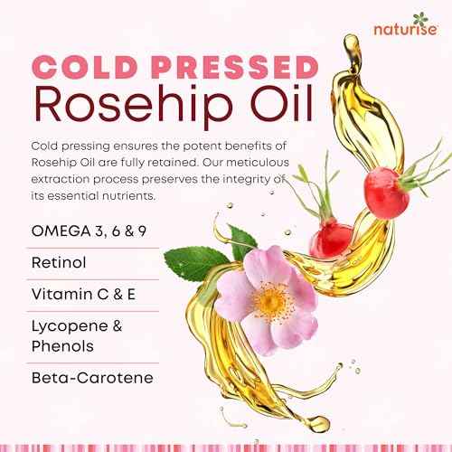 USDA Organic Rosehip Oil ? 100% Pure Rosehip Oil for Face, Skin, Nails &. Hair Care ? Vegan, Non-GMO, Cold Pressed & Unrefined Rose Hip Oils in Glass Bottle (1 fl oz)