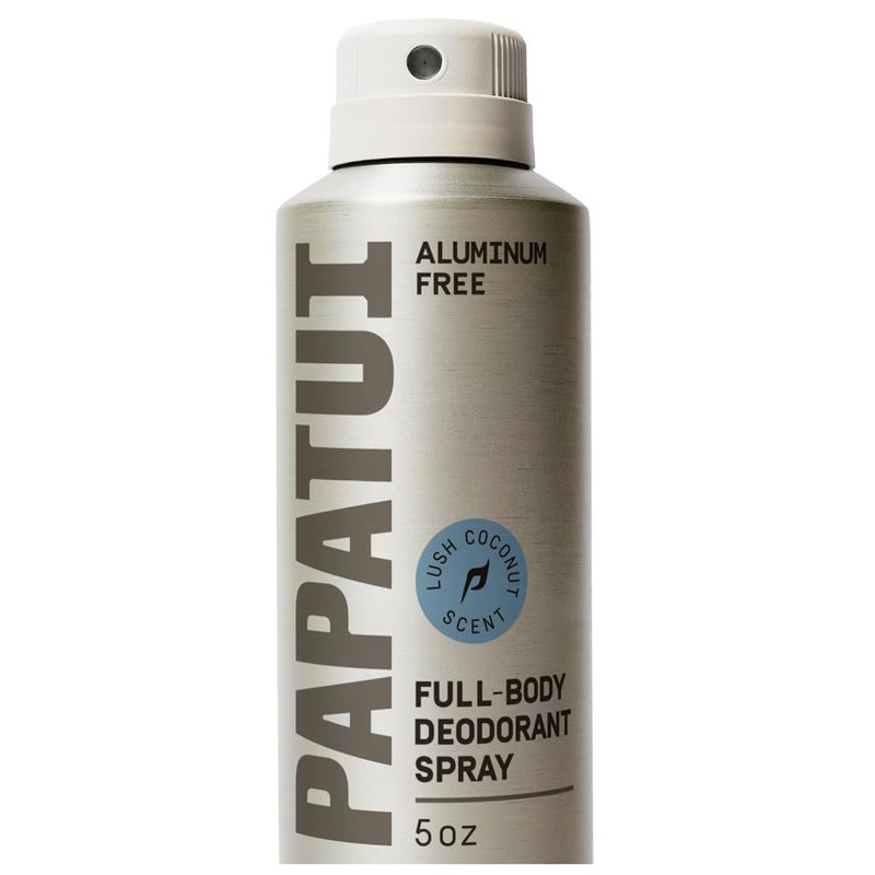 PAPATUI by Dwayne Johnson Full Body Deodorant Spray for Men | Aluminum-Free Odor Protection, Moisture Absorption, Long Lasting Scent | Lush Coconut | 5oz