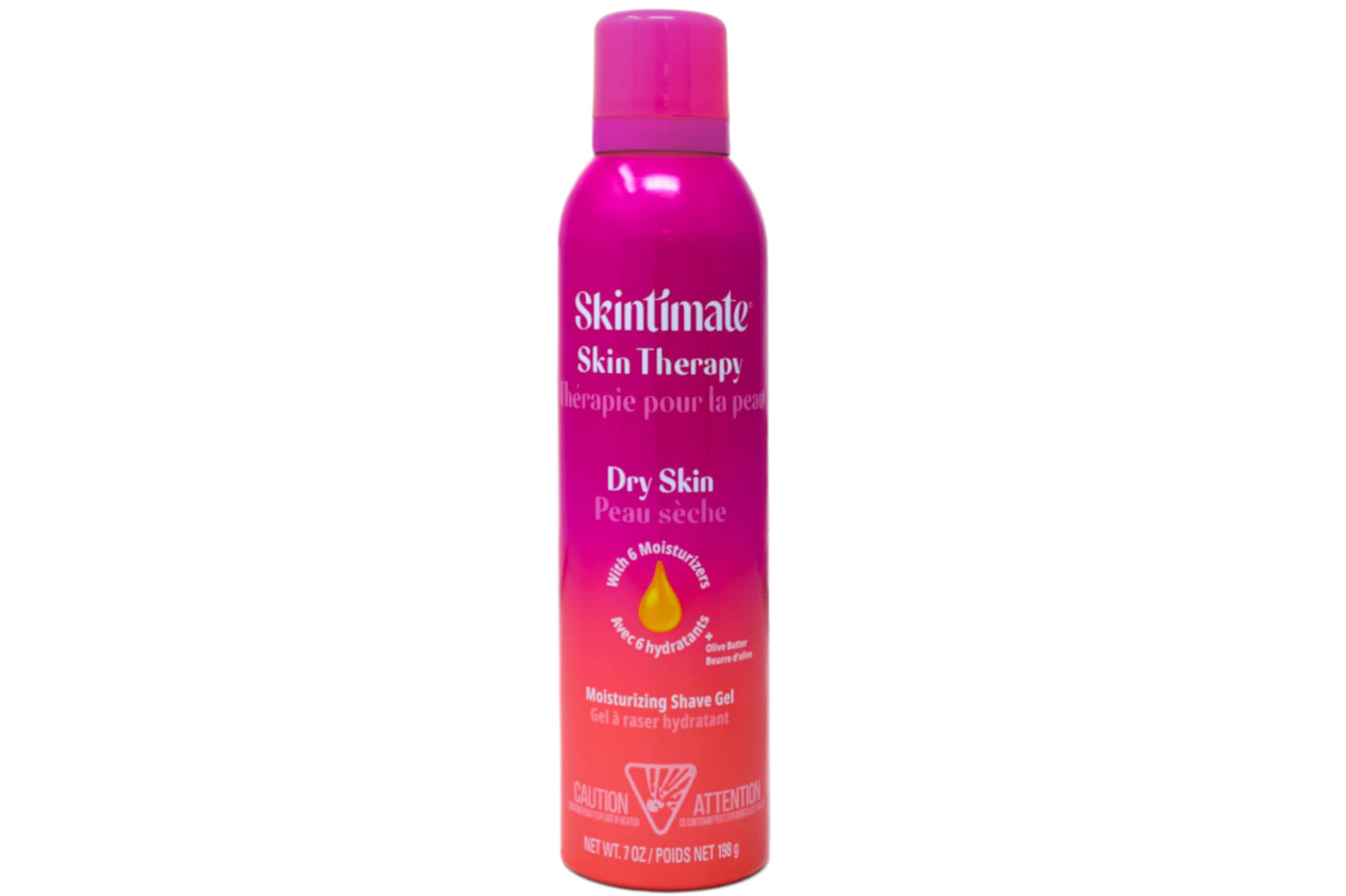 Skintimate Skin Therapy Moisturizing Shave Gel for Women with Lanolin and Olive Butter, Multi, One Size, 7 Oz