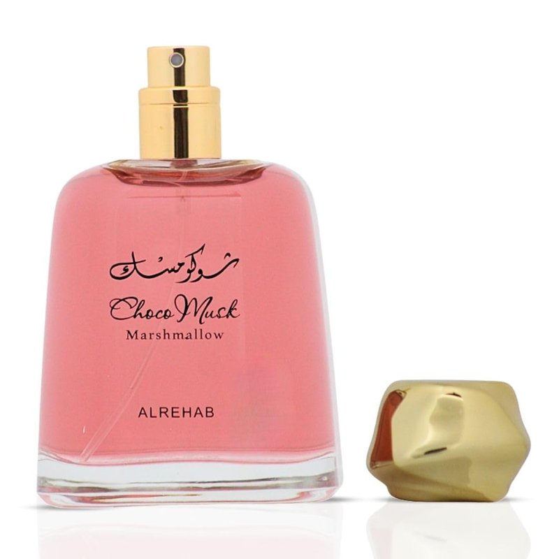Al Rehab Choco Musk Eau de Parfum Spray | Long-Lasting Sweet Chocolate & Vanilla Fragrance for Unisex - 3.4 oz / 100ml