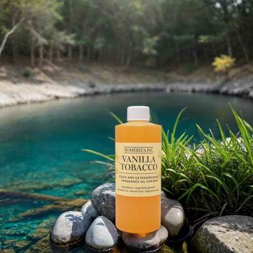 Vanilla Tobacco Clear and Extordnary Fragrance Oil, Scented of Elegance for Men