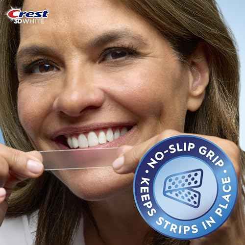 Crest 3D Whitestrips Sensitive At-Home Teeth Whitening Kit, 18 Treatments, Gently Removes 15 Years of Stains, Crest Whitestrips, Teeth Whitening Kit