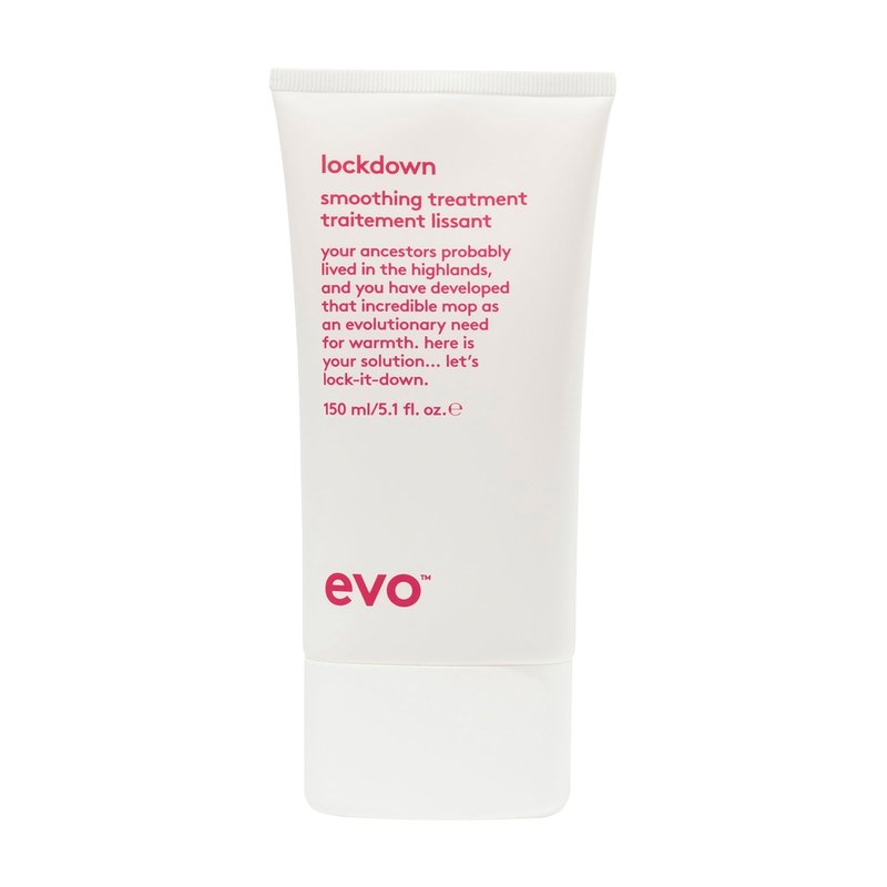 Evo Lockdown Leave-In Smoothing Treatment for Frizzy & Color-Treated Hair - Anti-Frizz, Humidity Control & Detangler - 5.1 fl oz
