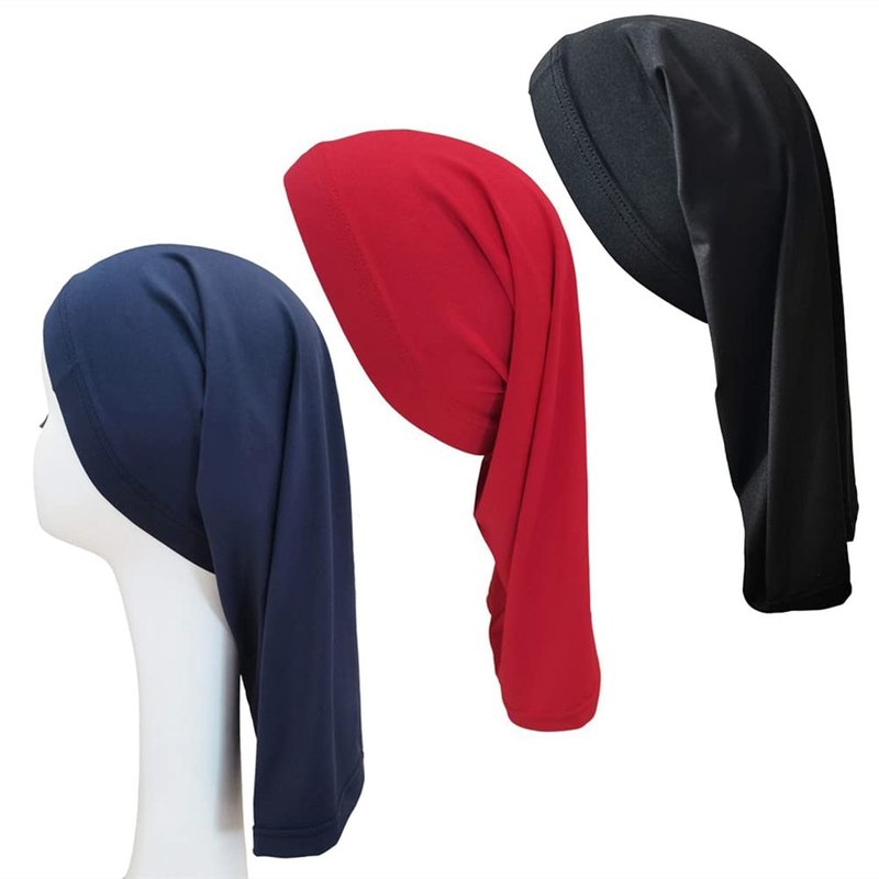 Dreadlocks Tube Socks for Long Dreads Braids Women Men Spandex Sleep Caps Jumbo Twists Hair Covers Shower Caps(Black,Red,Navy Blue)
