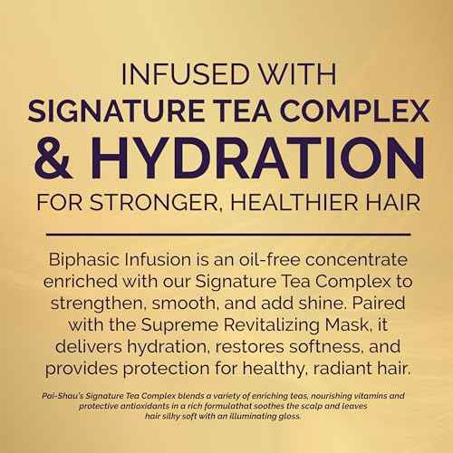 Pai-Shau Biphasic Infusion and Supreme Revitalizing Conditioner, 250ml, Unisex
