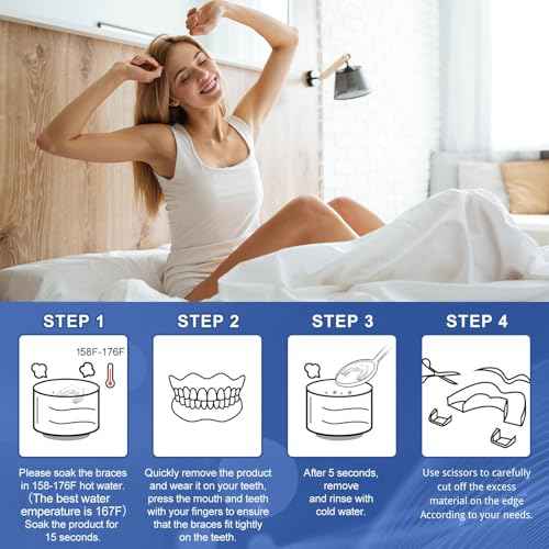 Anti Grinding Mouth Guard for Clenching Teeth at Night, Teeth Grinding Mouthguards for Sleeping, Mouth Guard for Grinding Teeth at Night, Night Guards for Teeth Grinding for Adults