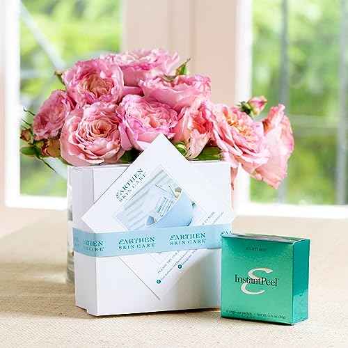 Earthen SkinCare InstantPeel Skin Remover Skin Exfoliant ? Safe for Sensitive Skin - 6 Packets/Box (1-Pack)