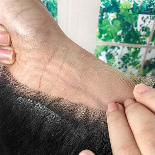 Savasana 5x5 HD Lace Closure Human Hair Straight Pre Plucked with Baby Hair HD Closure for Black Women Skin Like Brazilian Virgin Natural Black 16 Inch