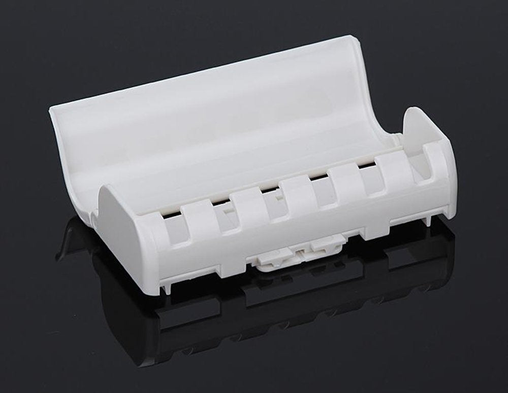 Eslite Toothbrush Holder with Cover (Ivory White)