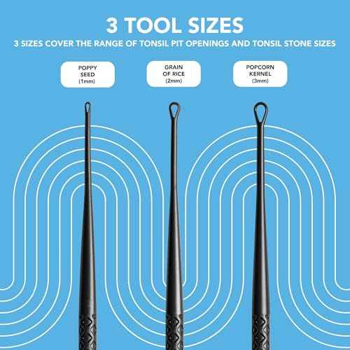 Tonsil Tech Tonsil Stone Remover Tool - Tonsil Stones Removal Kit - Made in USA