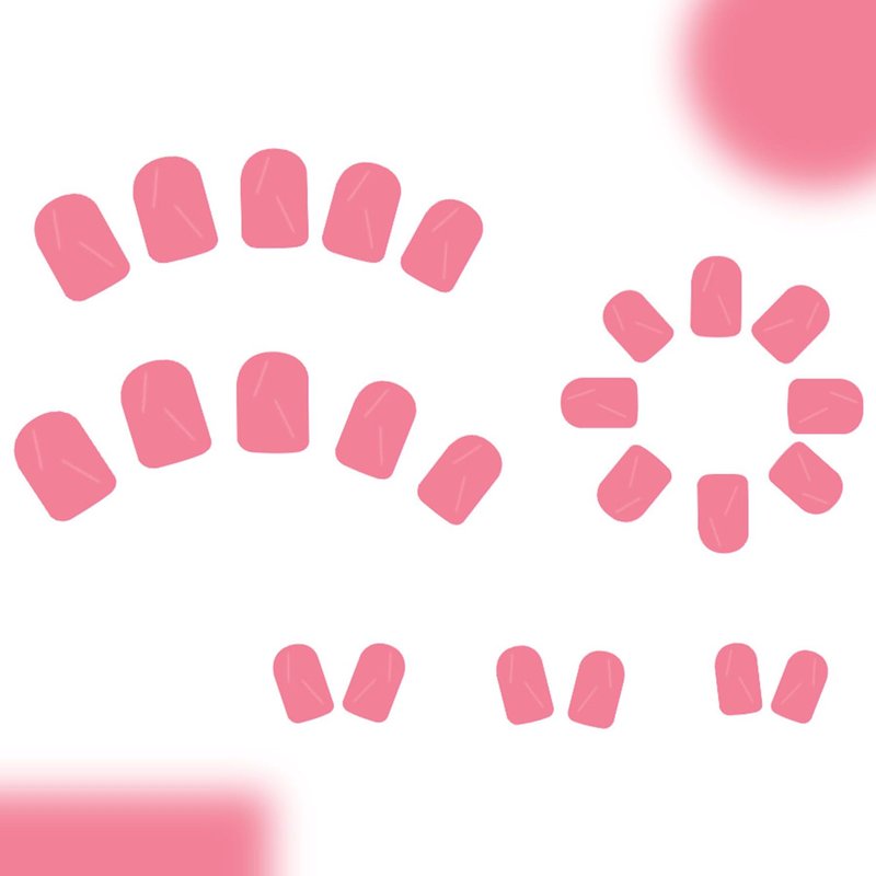 Pink Press On Nails Short Square Fake Nails Glossy Nails Press Ons Cute Acrylic Nails Cherry Blossom Pink Stick On Nails Full Cover Glue On Nails For Women Manicure 24Pcs
