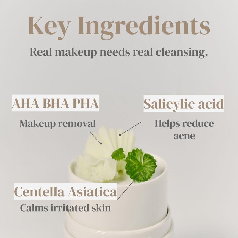 EARTHWARD Pore Perfect Grinding Cleansing Balm I Korean gentle make up remover I excellent for eye makeup I waterproof makeup I pore cleansing I blackheads I oil control