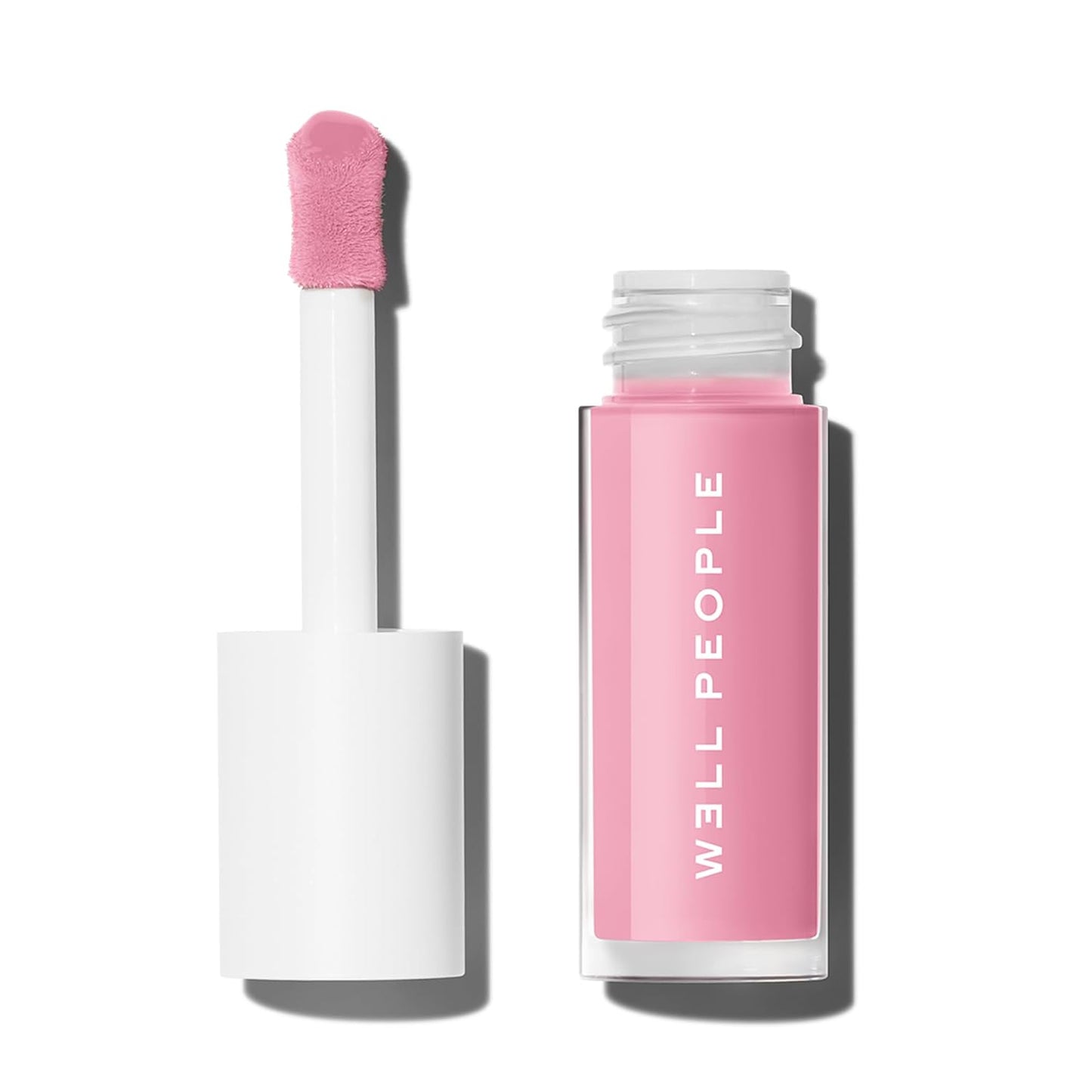 Well People Lush Lip Tinted Oil - Moisturizing Vegan Lip Oil for Nourishing Color | Cherry Blossom