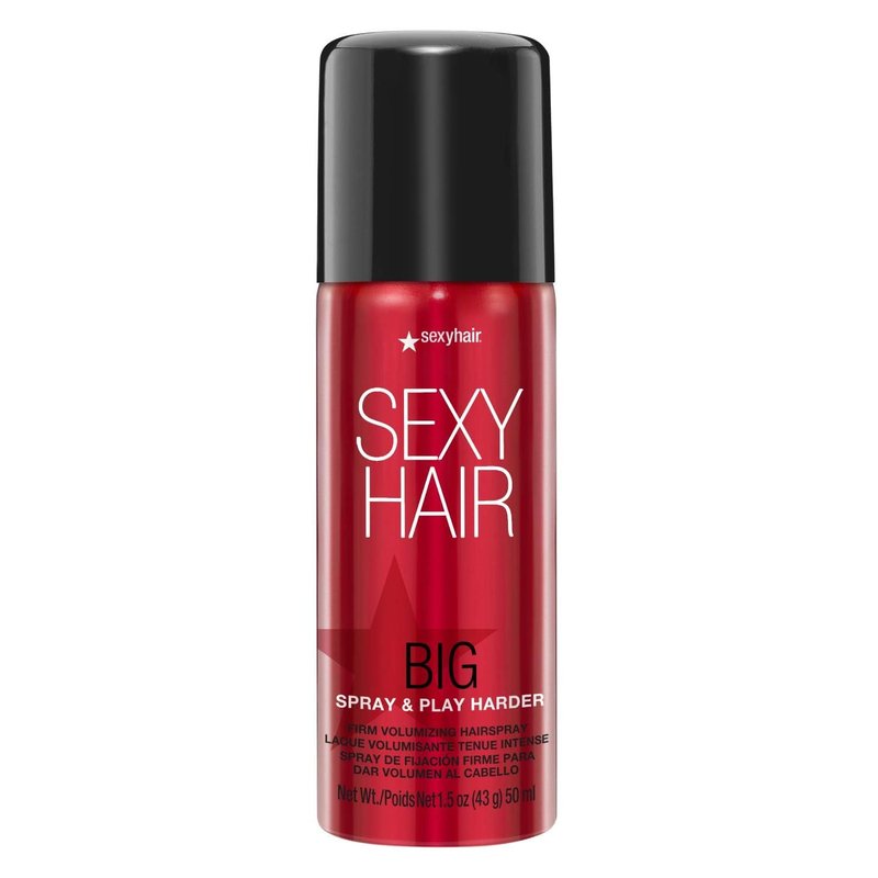 Big Spray & Play Harder Firm Volumizing Hairspray - All Day Hold & Shine | 72-Hour Humidity Resistance