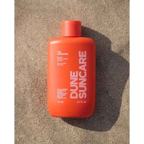 The Lifeguard Aloe Vera Sunburn Gel ? After Sun Protection for Sunburn Relief with Minty Cooling ? Fast-Absorbing Formula for Sun-Exposed Skin ? Vegan, Non-Sticky, Hydrating Formula (5.5 Fl Oz)