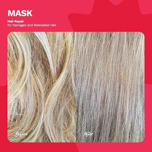Ginger Milk Natural Care Intensive Repair Hair Mask for Dry/Damaged Hair due to Coloring, Chemical Processes, hot styling tools and dryers | BE BOLD (8 oz.)